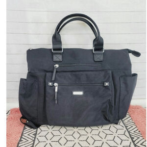 Baggallini 3-In-1 Convertible Backpack With RFID Phone Wristlet in Black